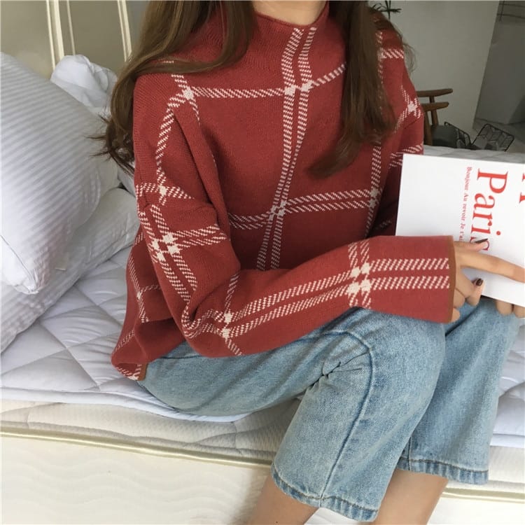 winter New Women Pullovers Sweater Outfit