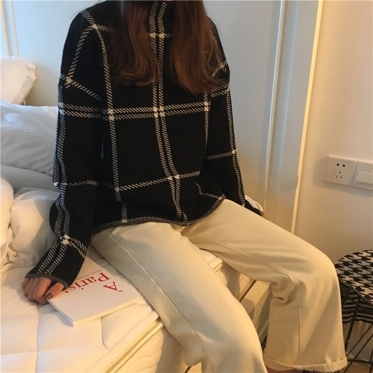 winter New Women Pullovers Sweater Outfit