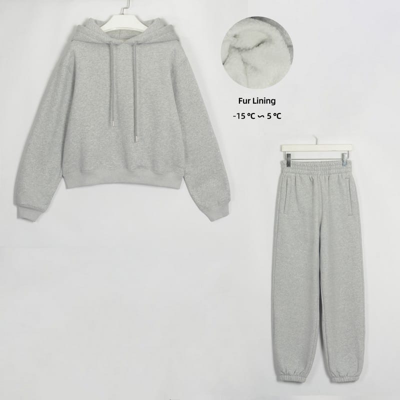 Women’s Basic Cotton Sweatshirts Sets