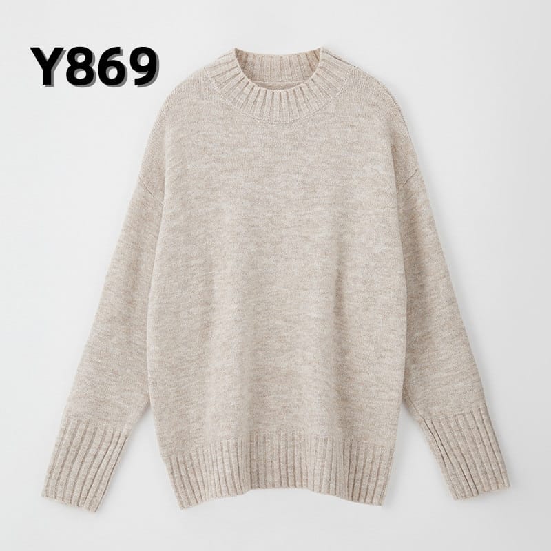 Knitted Turtleneck Cashmere Sweater / Pullover Casual Jumper with Long Sleeve