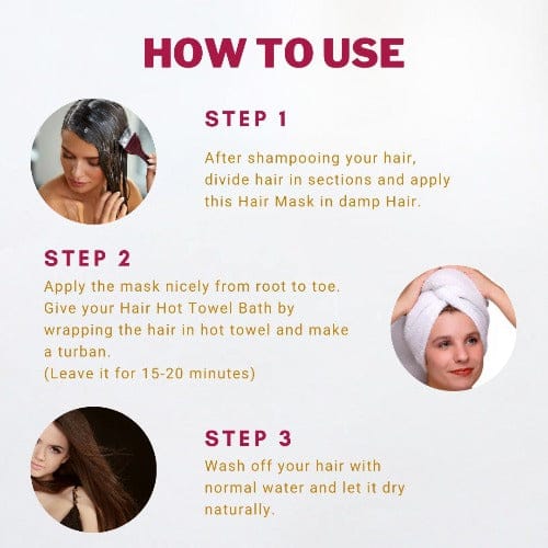 Hot Turban Towel Therapy Hair Steaming Ingredients Process  Benefits