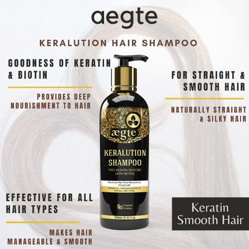 Aegte Keralution Hair Mask Infused with KERATIN  BIOTIN for all Hair  types100ml34fl