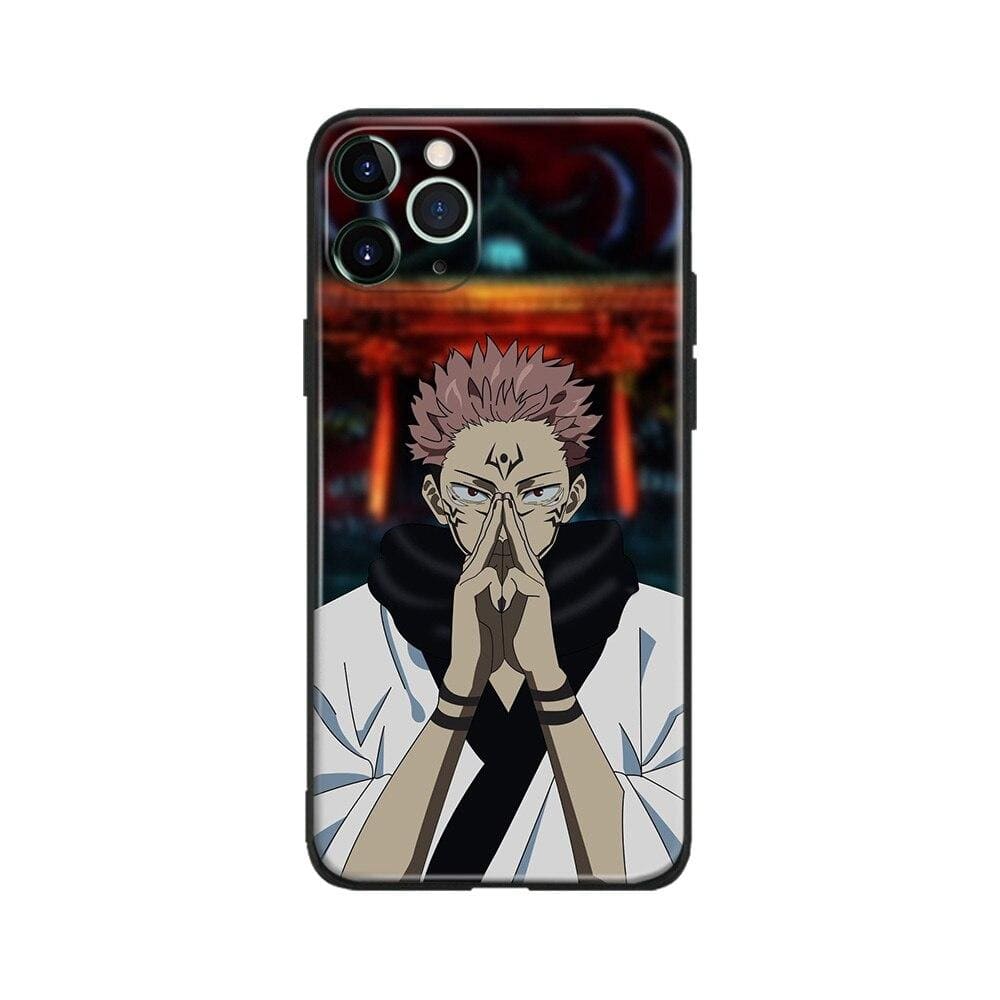 Coque Jujutsu Kaisen Sukuna iPhone SE 6 6s 7 8 Plus X XR XS 11 12 Mini |  DBZ Store