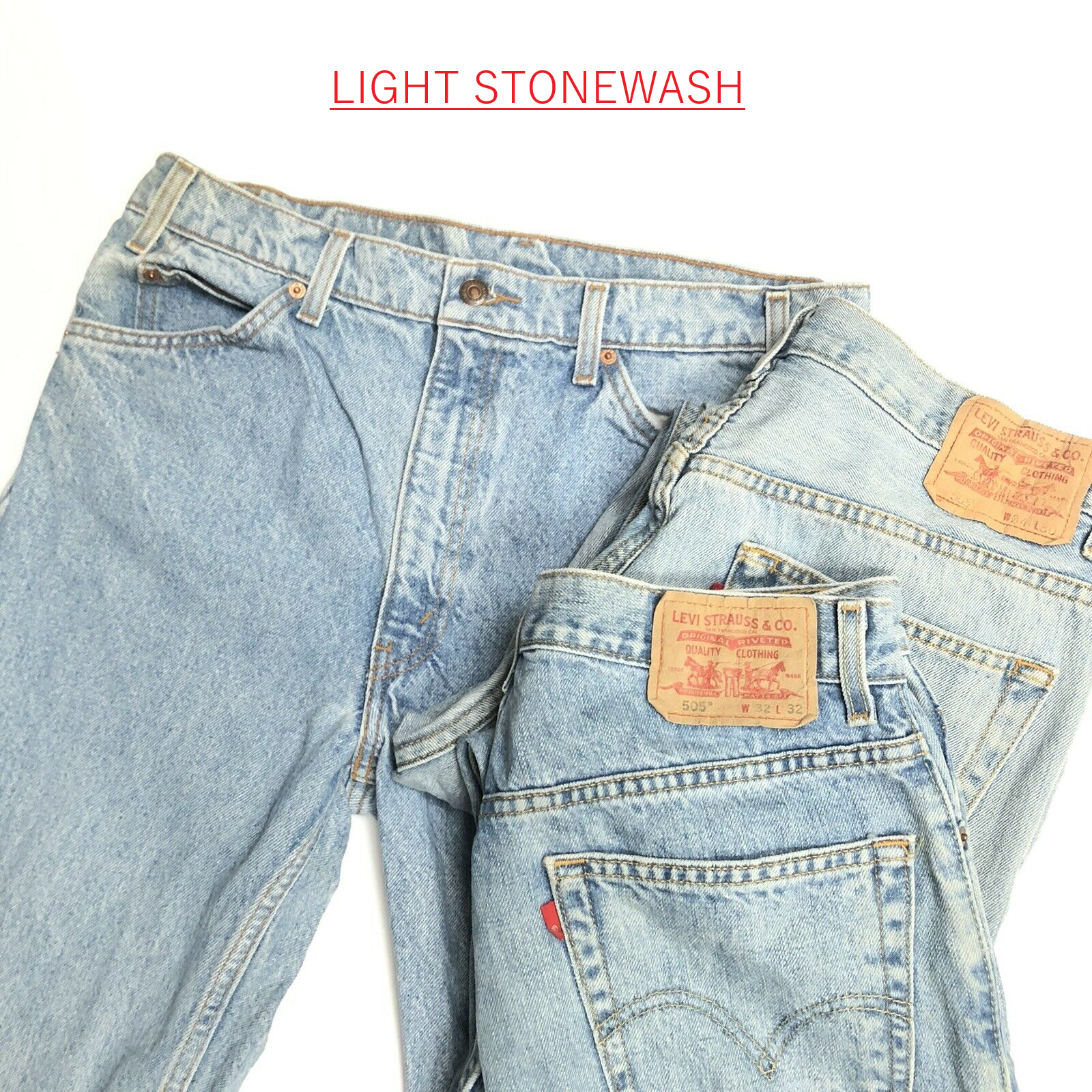 levis 505 light stonewash