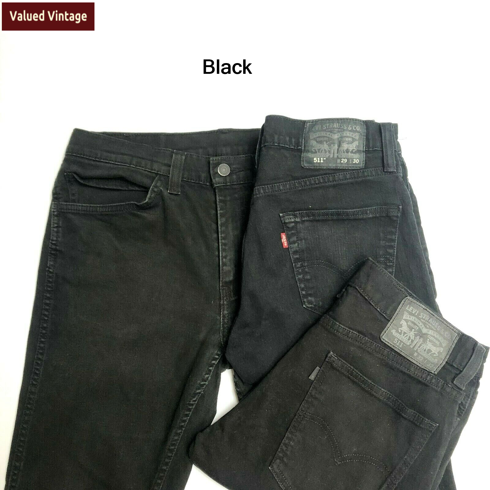 levis 511 faded black