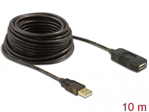 Cable USB 2.0 Extension, active 10 m - delock.israel