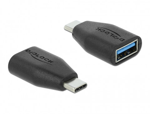 Adapter SuperSpeed USB 10 Gbps (USB 3.1 Gen 2) USB Type-C™ male > Type-A female - delock.israel