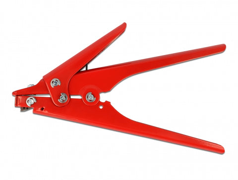 Cable tie installation tool for plastic cable ties - delock.israel