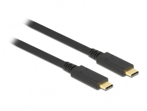 USB 3.1 Gen 1 (5 Gbps) cable Type-C to Type-C 2 m PD 5 A E-Marker - delock.israel
