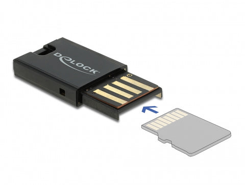 USB 2.0 Card Reader for Micro SD memory cards - delock.israel