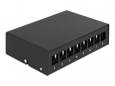 Keystone Patch Panel 8 Port - delock.israel