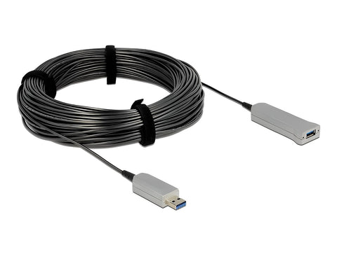 Active Optical Cable USB-A 5 Gbps male > USB-A 5 Gbps female 50 m - delock.israel