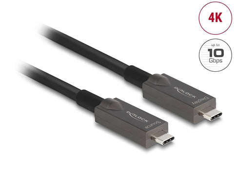 Active Optical USB-C™ Video + Data + PD Cable - delock.israel