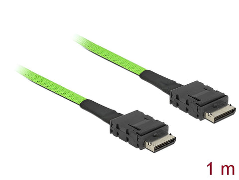 Cable OCuLink PCIe SFF-8611 to OCuLink SFF-8611 - delock.israel