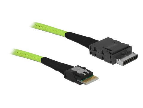 Cable OCuLink PCIe SFF-8611 to Slim SAS SFF-8654 - delock.israel