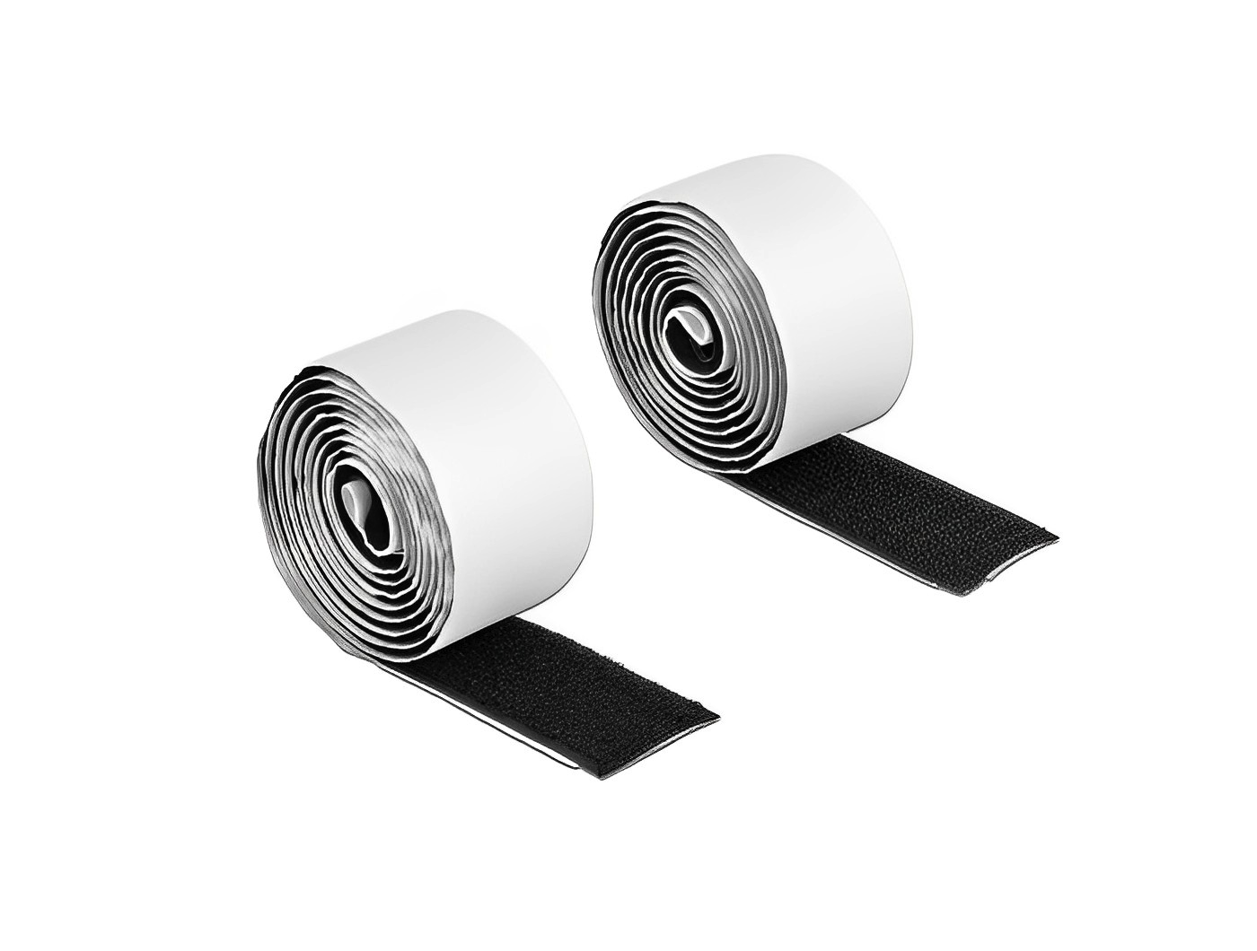 Hook-and-loop tape self-adhesive black - delock.israel