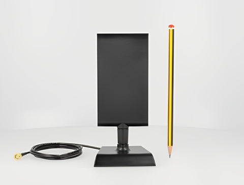LTE Antenna SMA plug 2 - 4 dBi omnidirectional with magnetic base and connection cable (ULA 100, 1 m) black - delock.israel