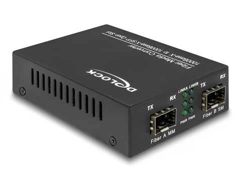 Media Converter 1000Base-X SFP to SFP - delock.israel