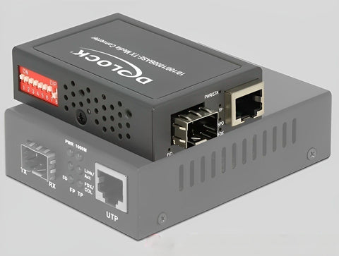 Media Converter 10/100/1000Base-T to SFP compact - delock.israel