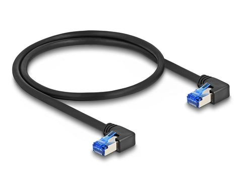 RJ45 Network Cable Cat.6A S/FTP right angled - delock.israel
