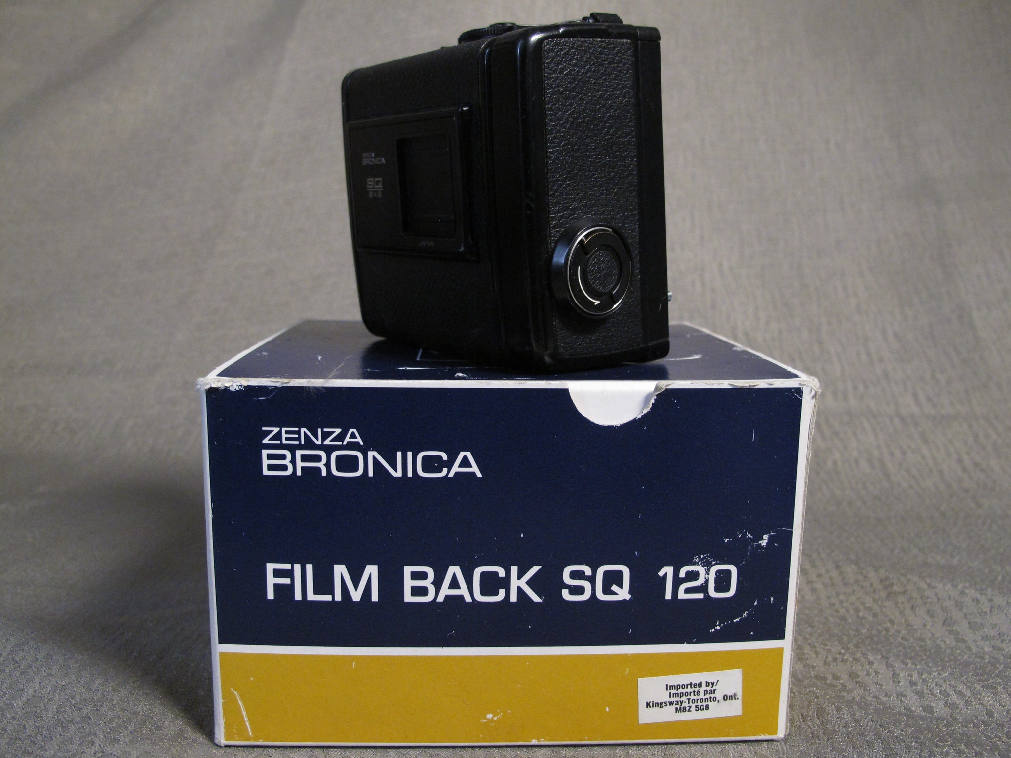 Zenza bronica SQ 120 フィルムバッグホルダー - フィルムカメラ