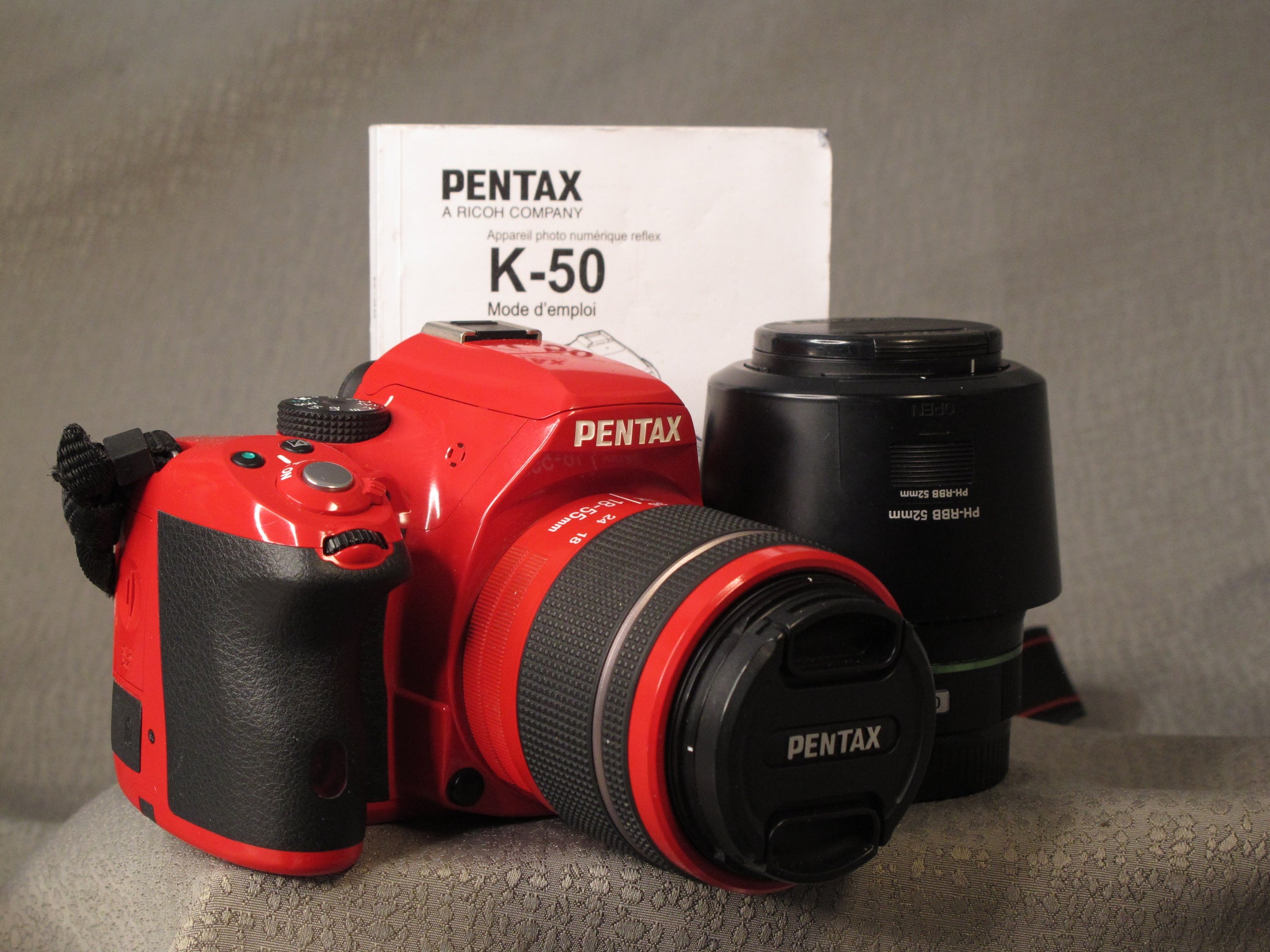 Pentax K-50 SLR Digital Camera with 18-55mm Pentax Lens – Phototek