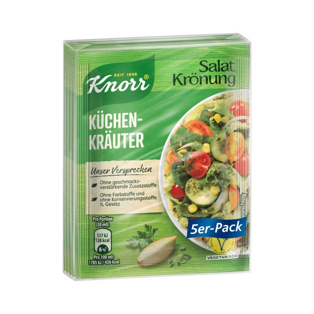 Knorr Salatkrönung Küchenkräuter 5er, 45g | Heimat.one