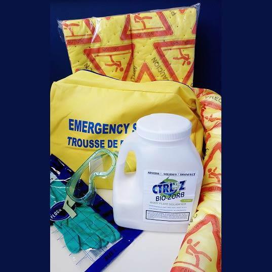 Emergency Response Bodily Fluid Spill Kit The Rag Factory 5608