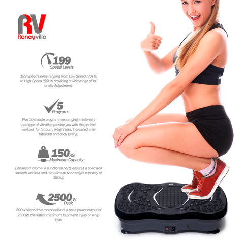8-in-1 Vibration Plate FAT CRUCNCHING