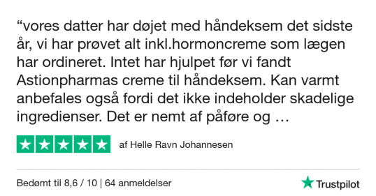 min erfaring med håndeksem