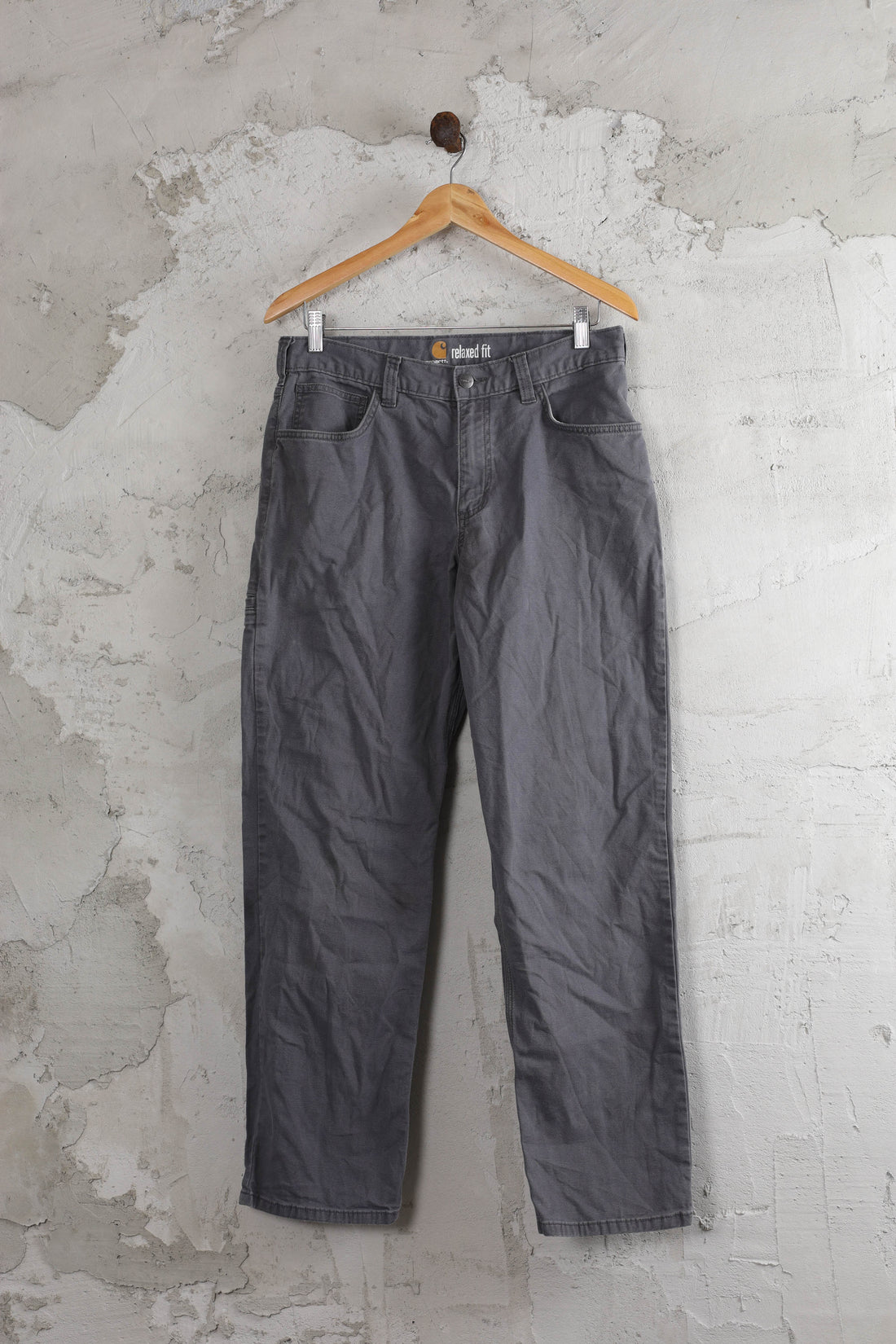 Carhartt Pants Men's 32x28 Grey Carpenter Workwear Relaxed Fit – Proper  Vintage