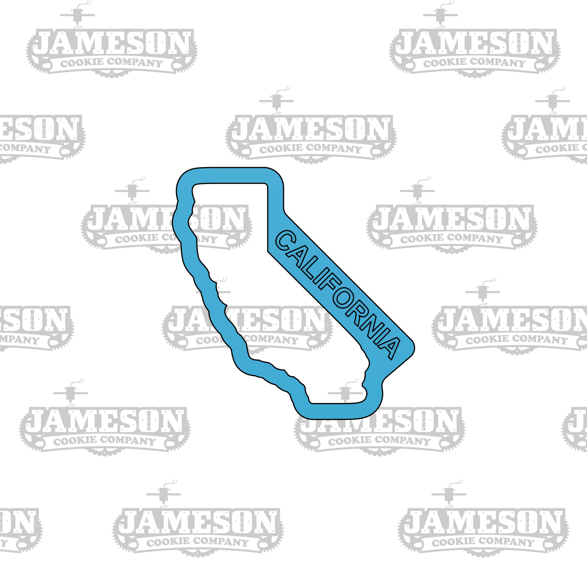 California State Shape Cookie Cutter Jameson Cookie Company