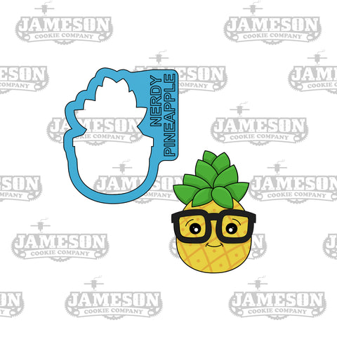 Pineapple With Glasses Cookie Cutter Fruit Cookie Cutters Food Cookie  Cutters Fondant Cutters Polymer Clay Cutters Cookie Cutters 