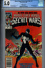 Canadian Price Variant: Marvel Super Heroes Secret Wars 8 Canadian CGC 5.0 (Marvel Comics)