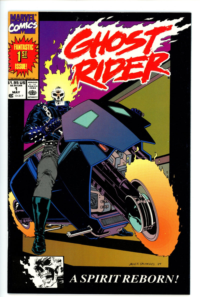 Ghost Rider Vol 2 1 Variant Vf Marvel Consignment Captcan Comics