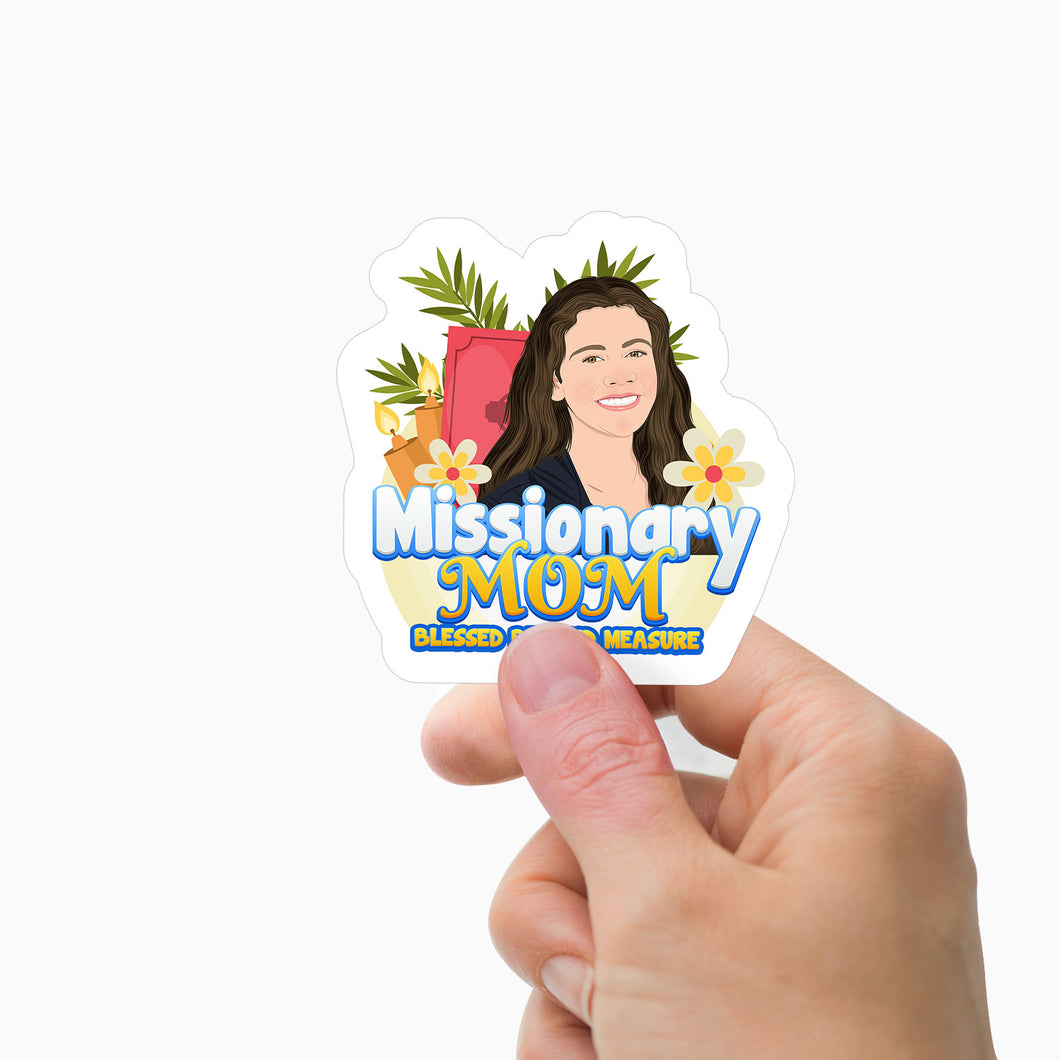Custom Missionary Mother Stickers Personalized