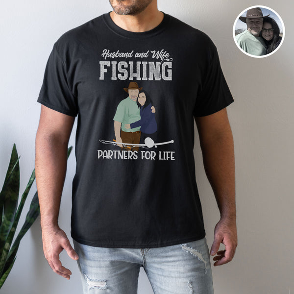 Personalized Fishing Shirt – Personalized Drawing Gifts