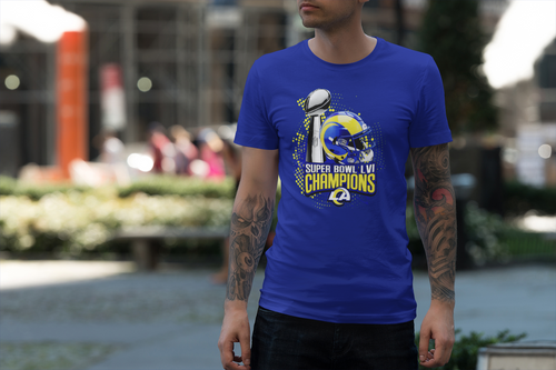 LA Rams SB LVI Champs Apparel, Rams Super Bowl Champs Gear