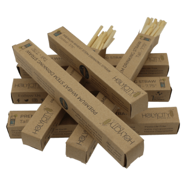 Bundle of Holy City Straw Company Straw Package