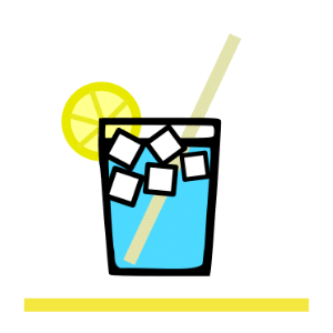 Iced cocktail icon