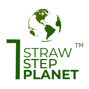 One Straw One Step One Planet Icon