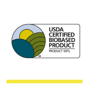 USDA 99% Bio-Based Icon for Holy City Straw Company Wheat Straw