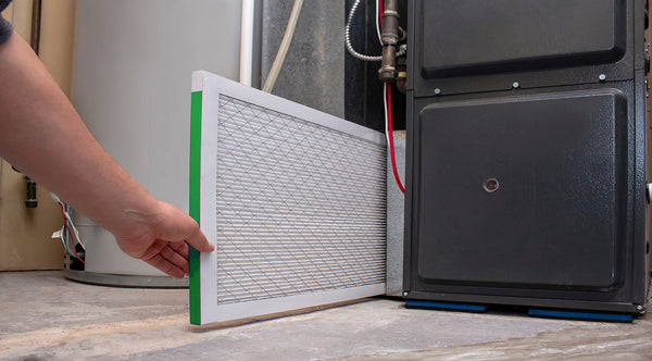 Changing a furnace filter