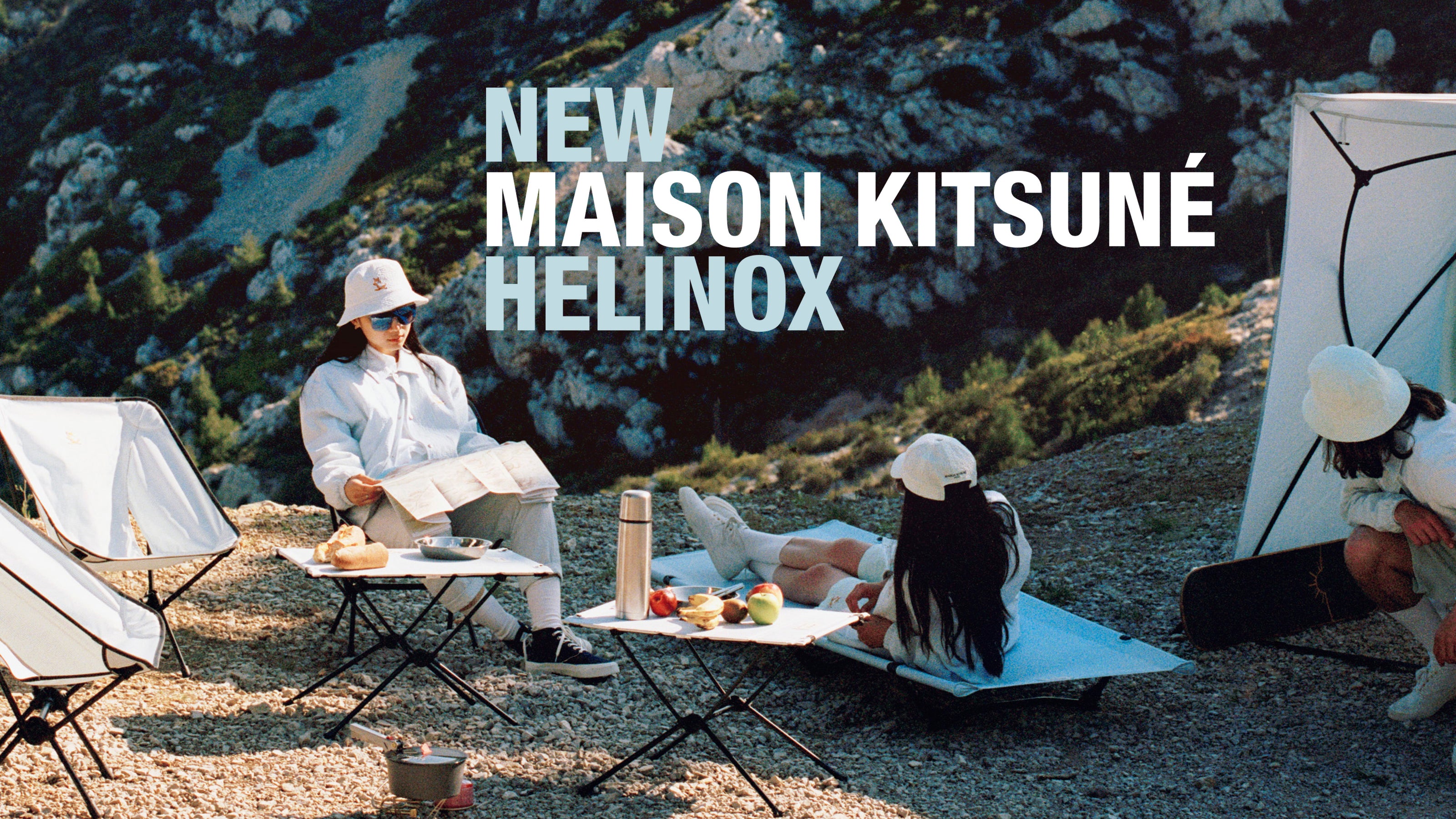 人気 Helinox 新品 X テーブル Kitsune Maison テーブル チェア Wayangbistro Com