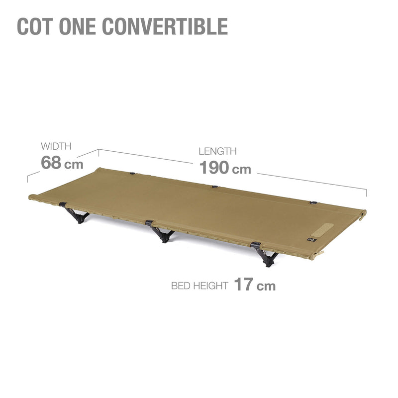Helinox Tactical Cot Convertible | Free Shipping & 5 Year Warranty