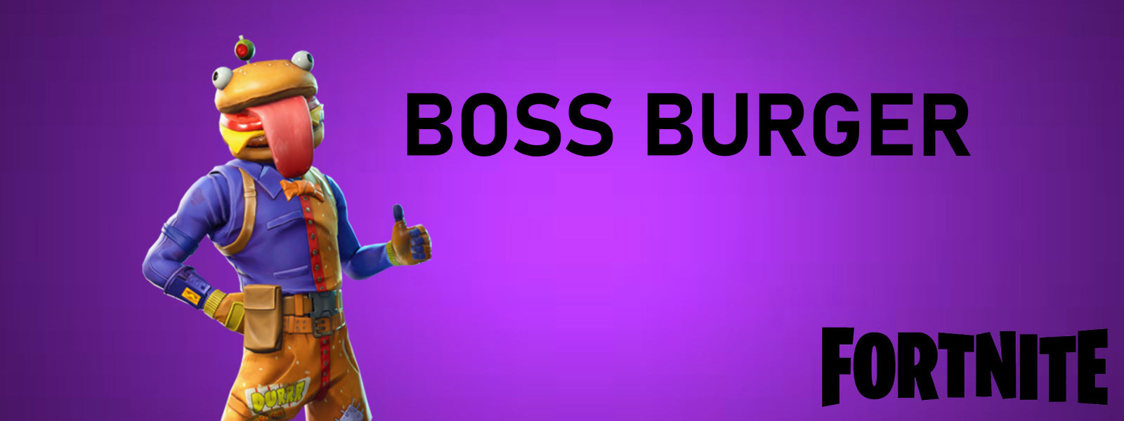 SKIN BOSS BURGER FORTNITE