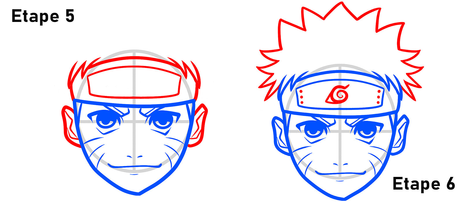 Tutoriel Dessin Naruto