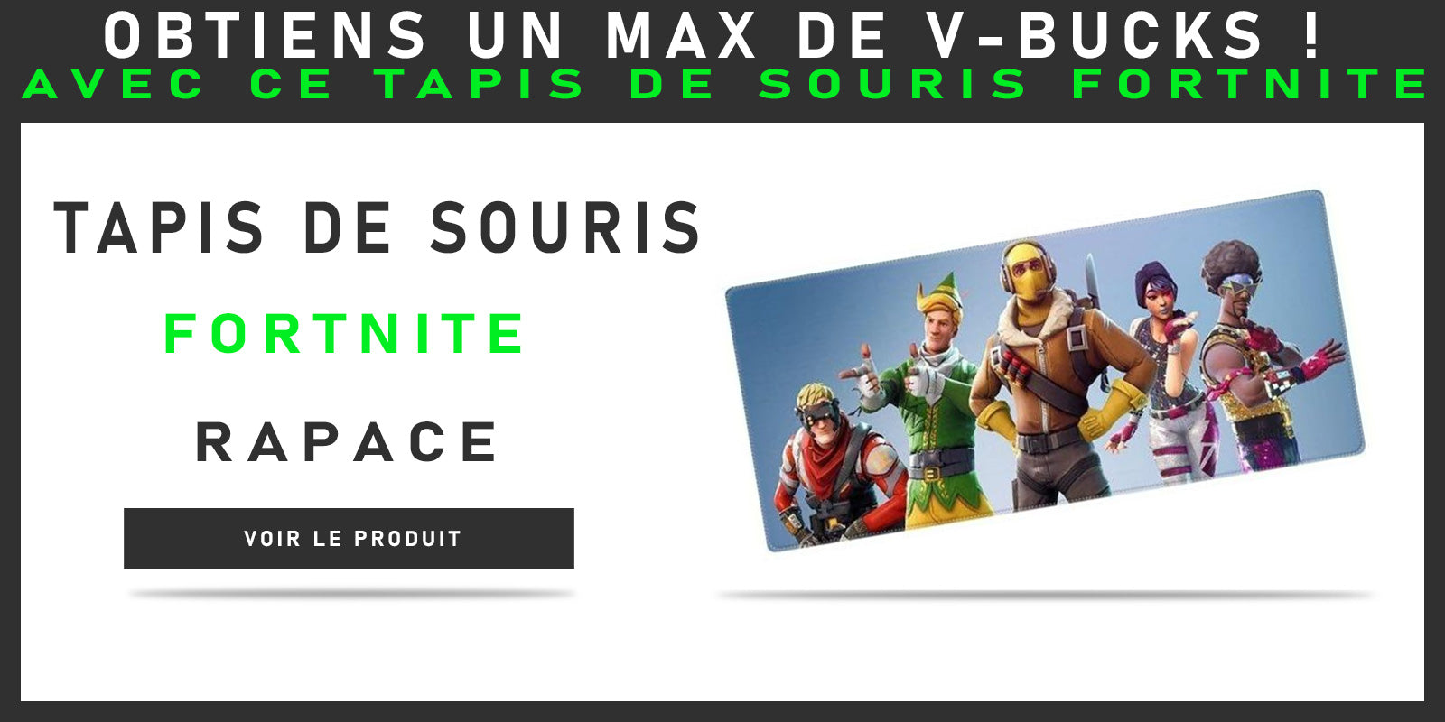 Tapis de Souris Fornite