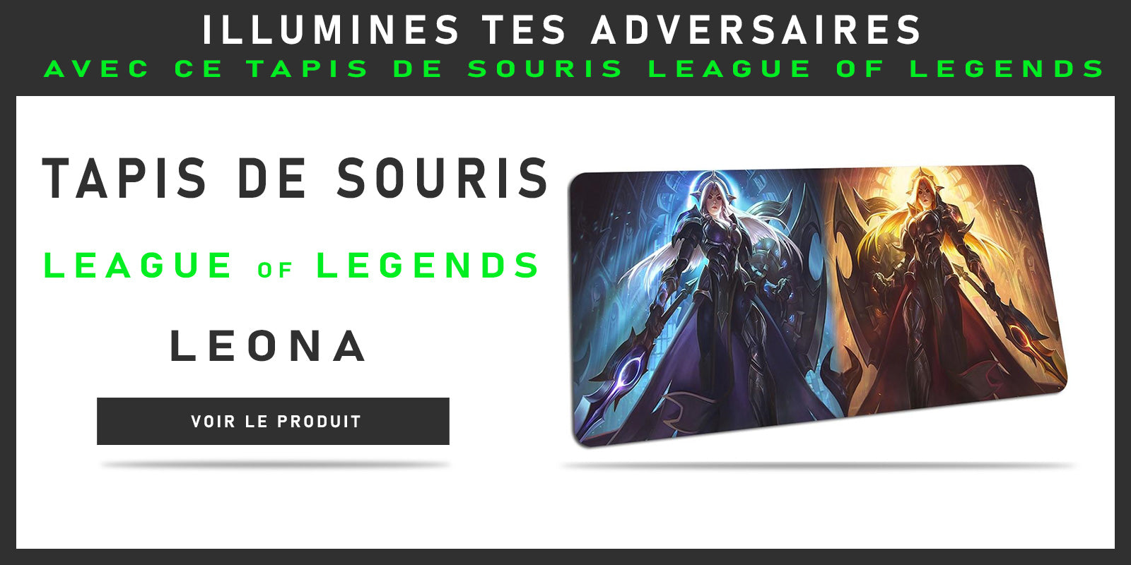 Tapis de souris League of Legends Sexy