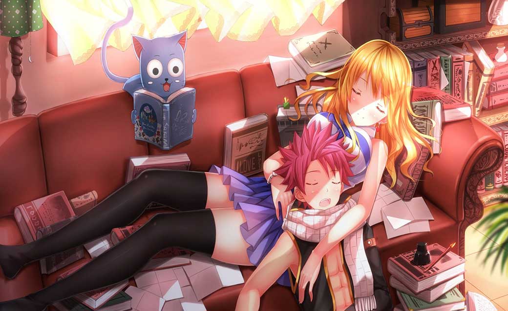 fairy tail natsu et lucy